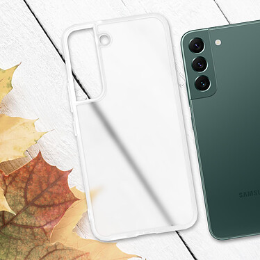 Avis Avizar Coque Samsung Galaxy S22 Rigide Ultra-fine Contours Surélevés Transparent Givré