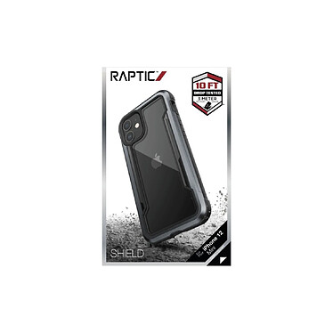 Raptic Coque pour iPhone 12 mini Defense Shield Noir pas cher