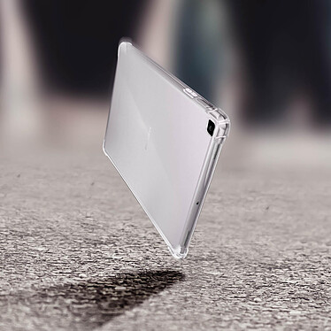 Avis Avizar Coque Samsung Galaxy Tab S5e Silicone Flexible Coins Bumper Transparent