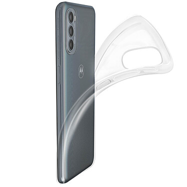 Avizar Coque Motorola Moto G31 et G41 Flexible Fine et Légère - Transparent pas cher