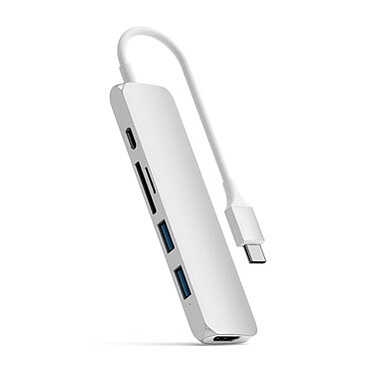 Avis Satechi Multiports Slim USB-C V2 Argent