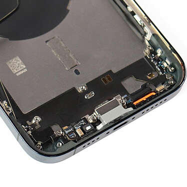Clappio Connecteur de Charge pour iPhone 12 Pro Max de Remplacement Connecteur Lightning Microphone intégré Argent pas cher