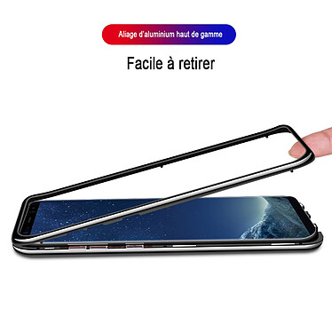 Avis Evetane Coque intégrale 360 Galaxy S8 Plus Samsung avec film anti-rayures aimanté - Noir