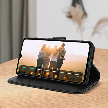 Acheter Avizar Étui Xiaomi Redmi 9A Housse Protection avec Porte-carte Support Vidéo Noir