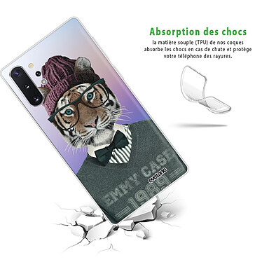 Avis Evetane Coque Samsung Galaxy Note 10 Plus 360 intégrale transparente Motif Tigre Fashion Tendance