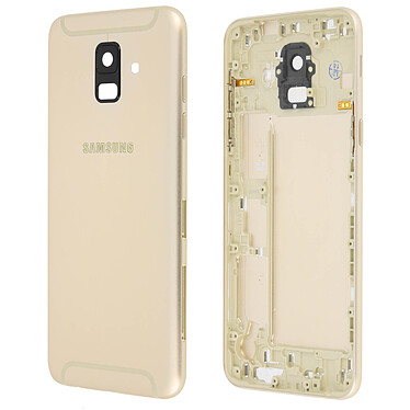 Clappio Cache batterie Samsung Galaxy A6 Coque arrière - Doré