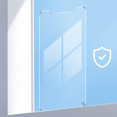 Force Glass Verre Flexible pour iPhone XR et iPhone 11 Anti-lumière bleue Garantie à vie pas cher