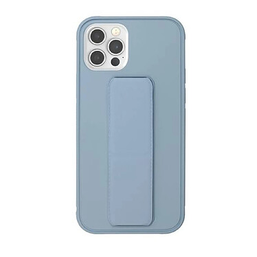 Myway Coque pour iPhone 12/12 Pro avec fonction stand Bleu clair