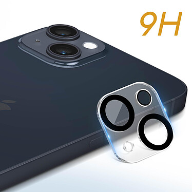 Avis Avizar Film Caméra pour iPhone 14 et 14 Plus Verre Trempé 9H Anti-rayures  Contour Noir