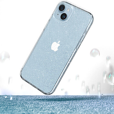 Avis Spigen SGP Coque pour iPhone 14 Plus Silicone gel Pailleté  Liquid Crystal Glitter Transparent