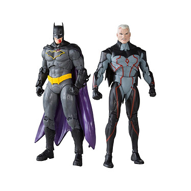 DC Collector - Pack de 2 Figurines DC Collector Omega (Unmasked) & Batman (Bloody)(Gold Label)