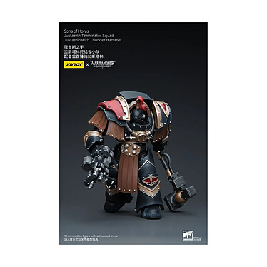 Warhammer The Horus Heresy - Figurine 1/18 Sons of Horus Justaerin Terminator Squad Justaerin w pas cher