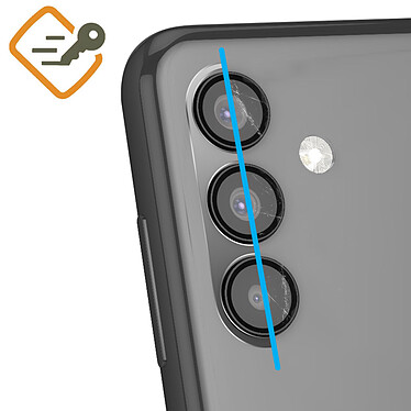 Avizar Film Caméra pour Samsung Galaxy A13 5G et A04s Verre Trempé 9H Anti-traces  Transparent pas cher