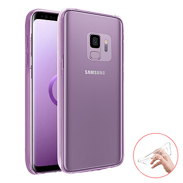 LaCoqueFrançaise Coque Galaxy S9 Samsung 360 degrés intégrale protection avant arrière silicone transparente Motif