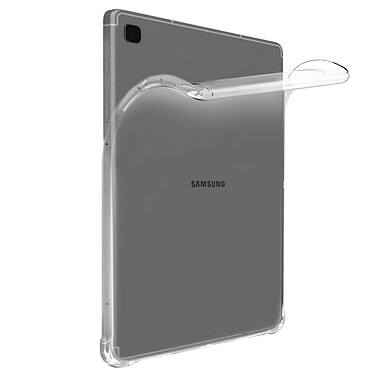 Avizar Coque Samsung Galaxy Tab S6 Lite Silicone Flexible Coins Bumper Transparent pas cher