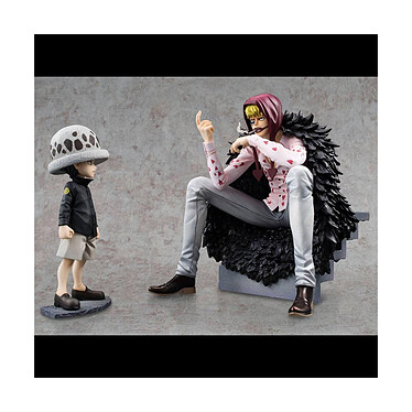 One Piece - Statuette 1/8 Excellent Model Limited P.O.P. Corazon & Law Limited Edition 17 cm