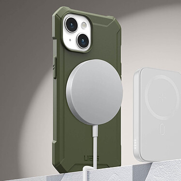 Avis UAG Coque MagSafe pour iPhone 15 Plus Anti-Chutes 4.6m Essential Armor Olive Drab