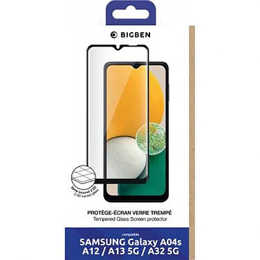 BigBen Connected Protection d'écran pour Samsung Galaxy A04s / A12 / A13 / A32 Anti-rayures Transparent pas cher