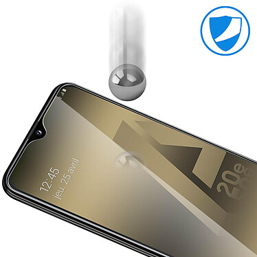 Avizar Film Samsung Galaxy A20e Protection Écran Verre trempé 9H Antichoc Transparent pas cher
