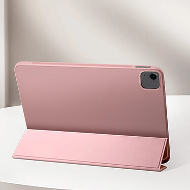 Avis Avizar Étui pour iPad Air 13 2024 Clapet Pliable Support Multipostions Rose Champagne