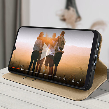 Acheter Avizar Housse pour Samsung Galaxy A33 5G Clapet Portefeuille Fonction Support Vidéo  doré