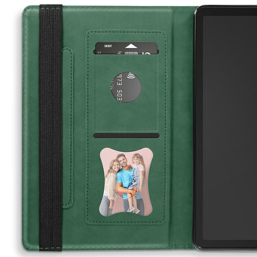 Avis Avizar Étui pour Samsung Galaxy Tab A9 Portefeuille Multi-compartiment Support Vidéo  Vert