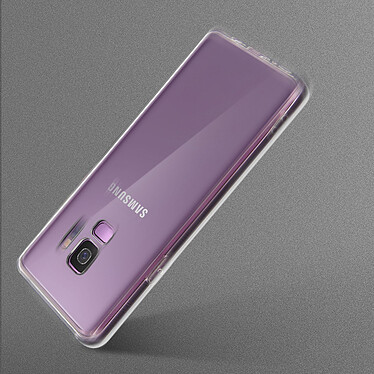 Mocca Coque Samsung pour Galaxy S9 Antichocs  Design Transparent pas cher
