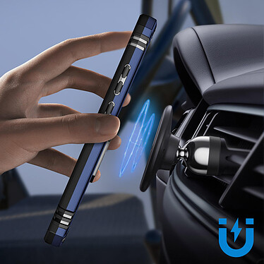 Acheter Avizar Coque pour Samsung Galaxy A54 5G Antichoc Hybride Bague Support Magnétique  Bleu Nuit