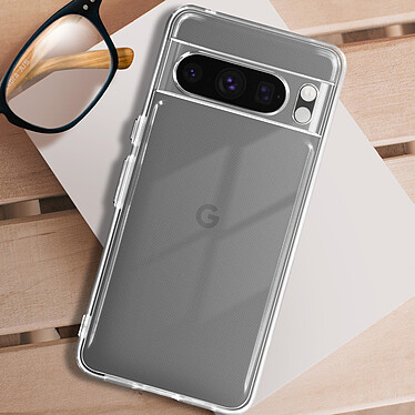 Avis Avizar Coque pour Google Pixel 8 Pro Silicone Souple  Transparent