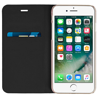 Avis Avizar Housse iPhone SE 2022 / 2020 et 8 / 7 Clapet Flip Cover Ultra-fin Noir