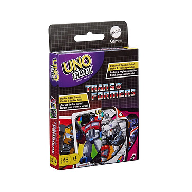 Acheter Transformers - Jeu de cartes UNO Flip!