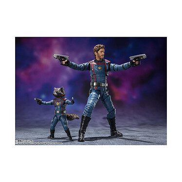 Acheter Les Gardiens de la Galaxie 3 - Figurines S.H. Figuarts Star Lord & Rocket Raccoon 6-15 cm