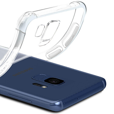 Acheter Avizar Coque Lanière pour Samsung Galaxy S9 Plus Silicone Bumper  Transparent