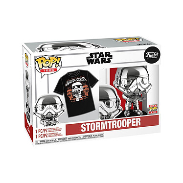 Avis Star Wars - Set figurine et T-Shirt POP! & Tee Stormtrooper - Taille S