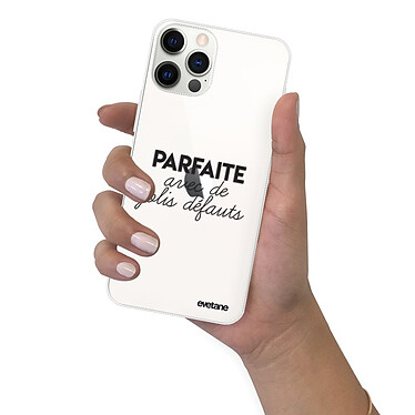 Evetane Coque iPhone 12 Pro Max 360 intégrale transparente Motif Parfaite Avec De Jolis Défauts Tendance pas cher