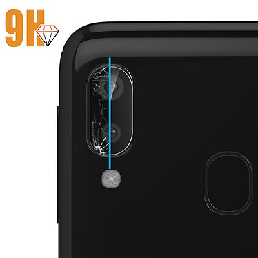 Acheter Avizar Film Caméra pour Samsung Galaxy A20e Verre Trempé 9H Anti-traces  Transparent