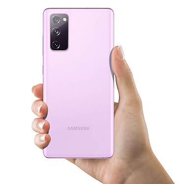 Clappio Cache Batterie pour Samsung Galaxy S20 FE Façade Arrière de Remplacement Violet pas cher