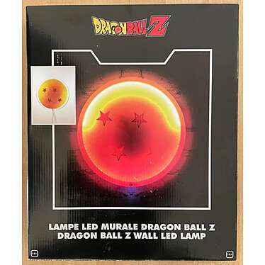 Avis BigBen Lampe Néon Murale Boule de Cristal DBZ 30cm Multicolore