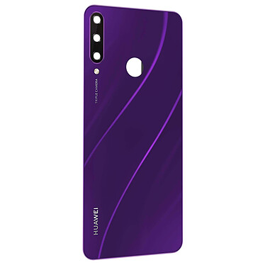 Clappio Cache Batterie pour Huawei Y6p Adhésif Intégré Violet