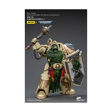 Warhammer 40k - Figurine 1/18 Dark Angels Deathwing Knight with Mace of Absolution 2 12 cm pas cher