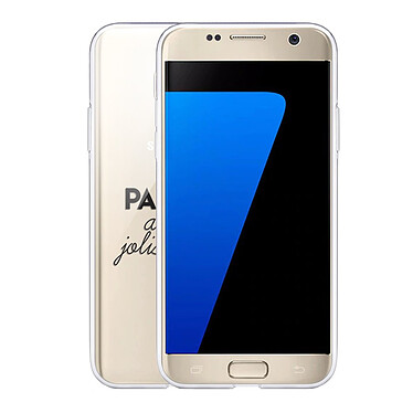 Avis Evetane Coque Samsung Galaxy S7 360 intégrale transparente Motif Parfaite Avec De Jolis Défauts Tendance