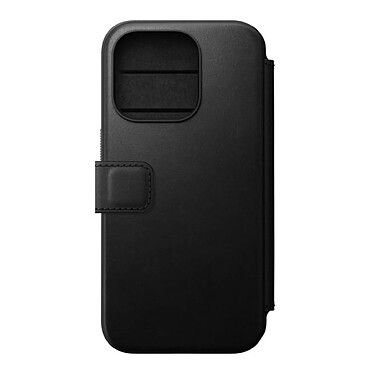 Avis Nomad Folio Modern Cuir pour iPhone 15 Pro Noir