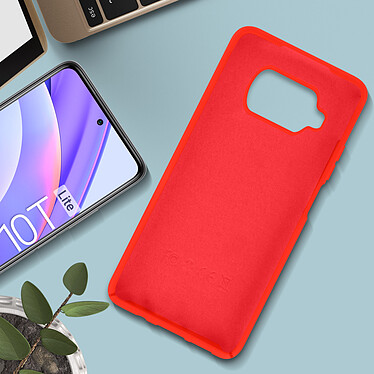 Acheter Avizar Coque Xiaomi Mi 10T Lite Silicone Gel Semi-rigide Finition Soft Touch rouge
