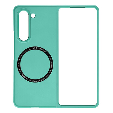 Avizar Coque MagSafe pour Samsung Galaxy Z Fold 5 Rigide Design Fin  Turquoise