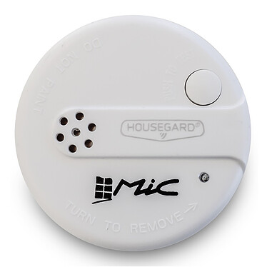 Housegard - SA403F - Mini détecteur de fumée (siglé Mic)