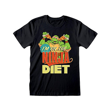 Les Tortues Ninja - T-Shirt Ninja Diet - Taille S