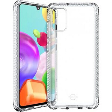 Itskins Coque pour Samsung Galaxy A41 Renforcée Spectrum Clear Transparent