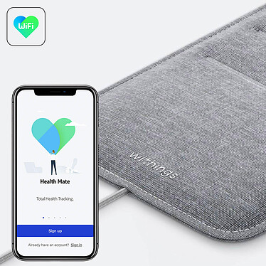 Acheter Withings Capteur de Sommeil Connecté Health Mate Compact Sleep Analyzer  Gris