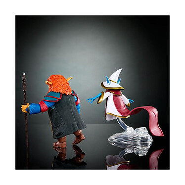 Les Maîtres de l'Univers Revolution - Pack 2 figurines Gwildor & Orko 13 cm pas cher