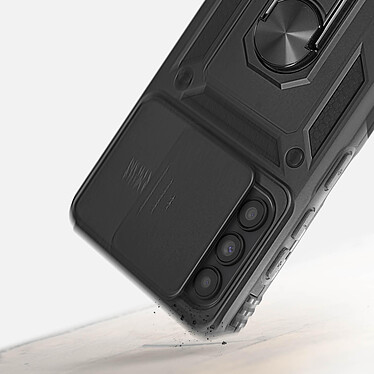 Acheter Avizar Coque pour Samsung Galaxy A54 5G avec Cache caméra et Bague Support Vidéo  Noir